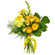 Желтый букет из роз и хризантем. Витебск